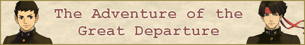 The Adventure of the Great Departure
